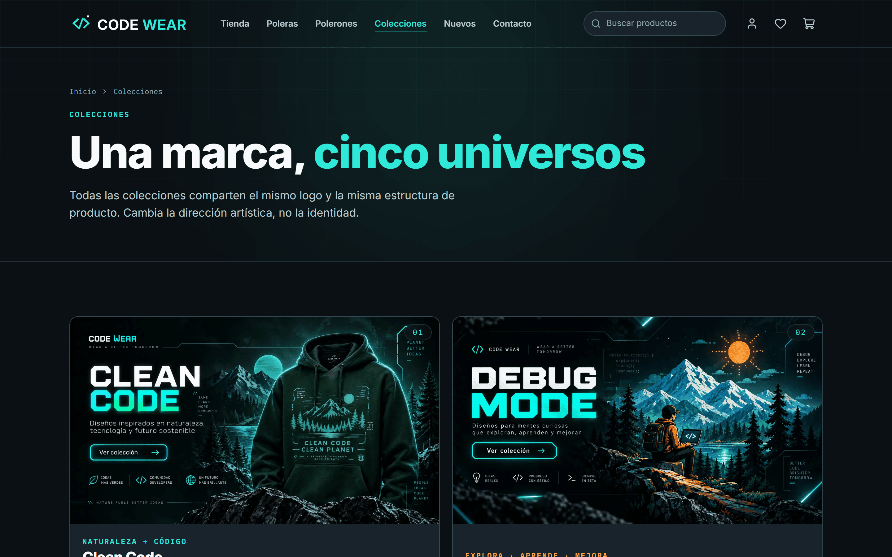 E-commerce de ropa para developers - imagen 5 de 8