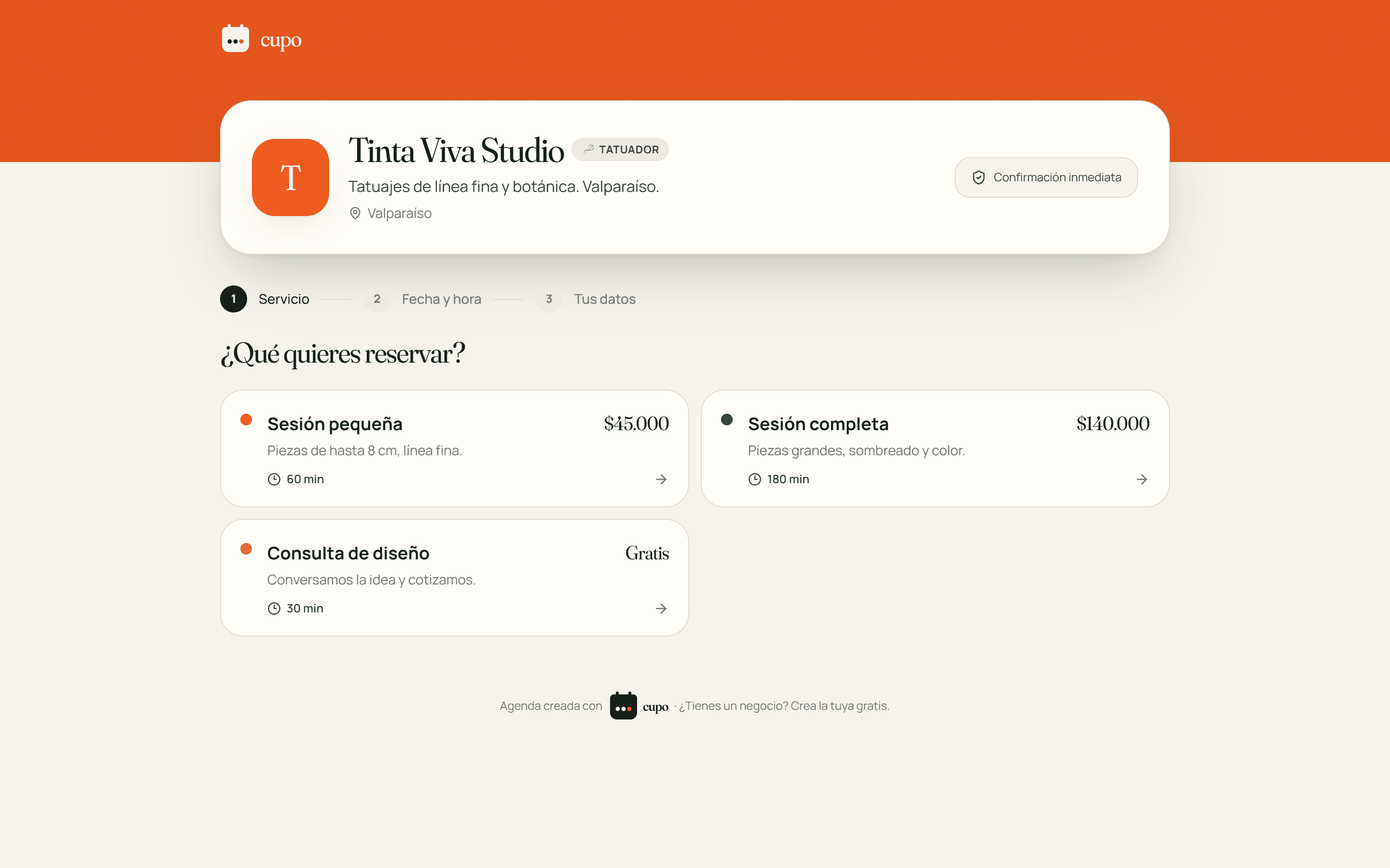 SaaS booking platform for small businesses - image 2 of 10
